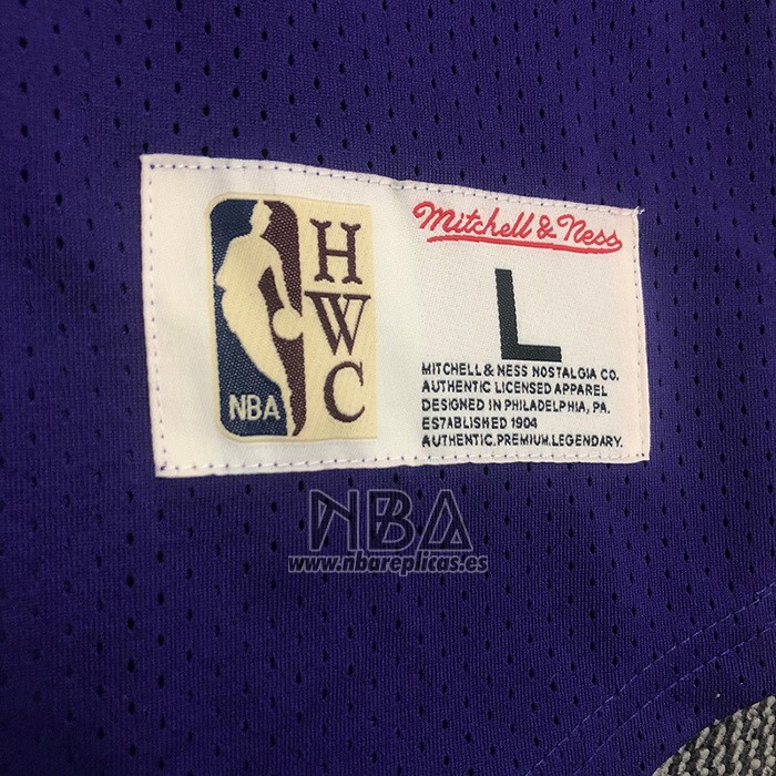 Camiseta Manga Corta Los Angeles Lakers Kobe Bryant NO 8 Violeta